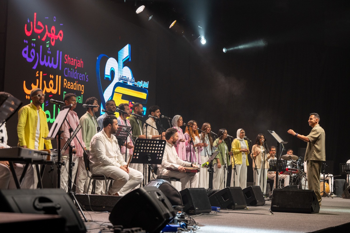 أغنيات الكرتون من “الجيل الذهبي” تمتع جمهور «الشارقة القرائي للطفل 2025»