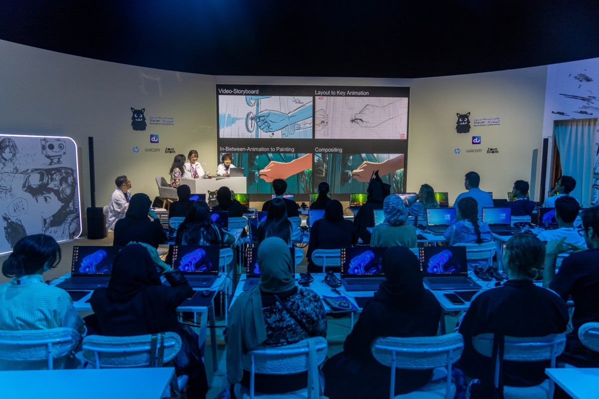 فريق “كوميكس ويف” يقدّم لجمهور الشارقة لمحة نادرة خلف كواليس أشهر مشاهد الأنمي الياباني