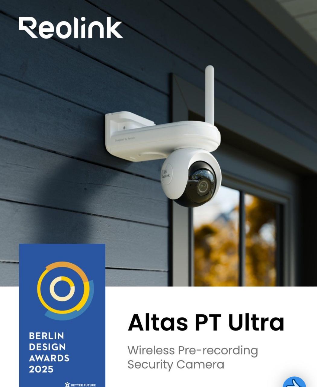 Reolink Altas PT Ultra sets a new standard for Smart Home Security with 500 day battery life camera