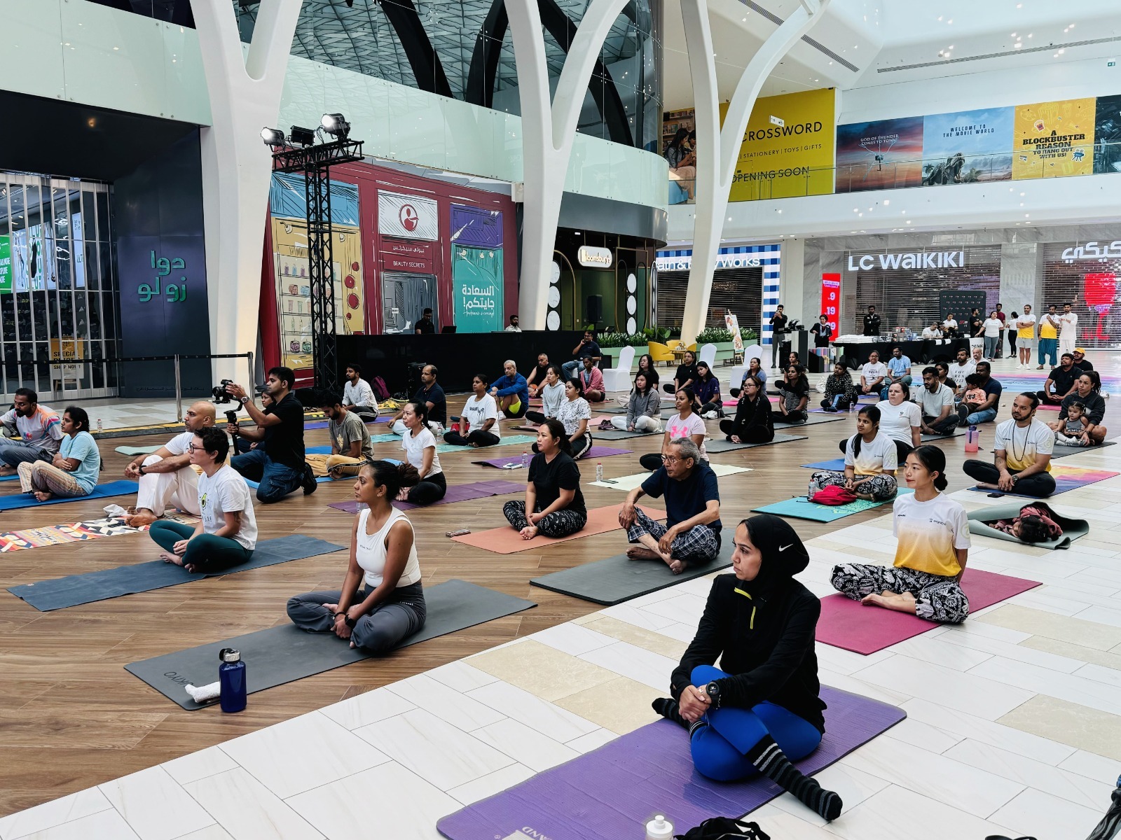 Line Investments & Property Malls in the UAE Host Multi-Location Wellness Activations for International Yoga Day 2025