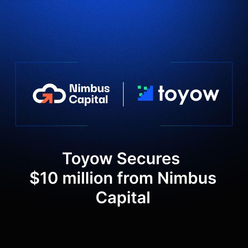 Toyow secures US$10 million investment from Nimbus Capital to drive tokenisation globally