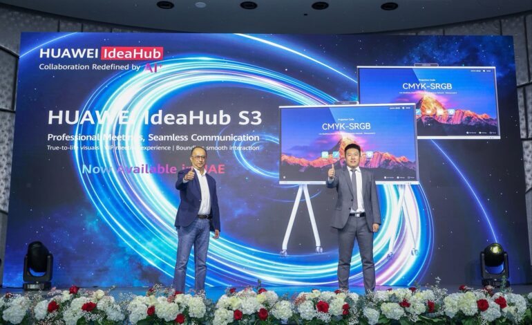 Huawei and Eros Group Unveil AI-Enhanced IdeaHub S3 to Advance Intelligent Collaboration for Enterprises Worldwide