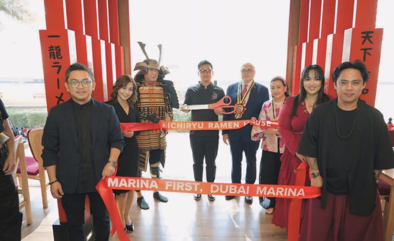 Award-winning IchiRyu Ramen House brings Kyoto-inspired dining to Dubai Marina with its second branch