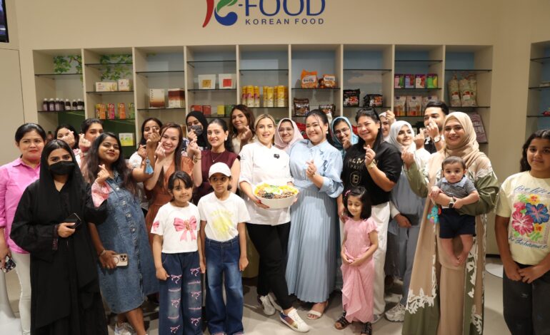 ‘K-Food Summer Experience Program’ in Dubai Successfully Concludes – From Chef Choi Hyun-seok’s Cooking Show to SNS Challenges