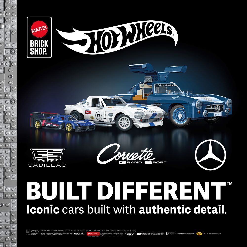 The Wait Is Over: Mattel Brick Shop™ and Hot Wheels® Bring their Collectible Series to the GCC