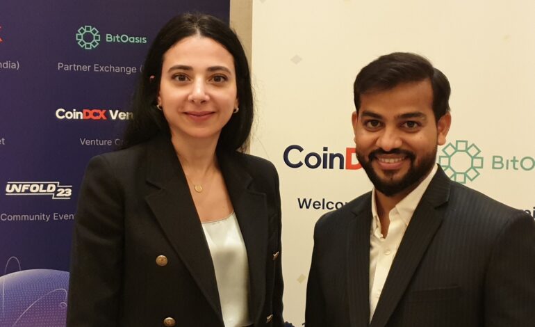 BitOasis’ parent company CoinDCX, announces investment from Coinbase