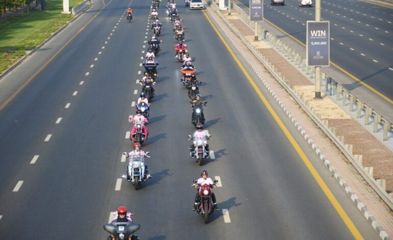 HOG Dubai Chapter Leads “Ride for a Cause” Breast Cancer Awareness Event