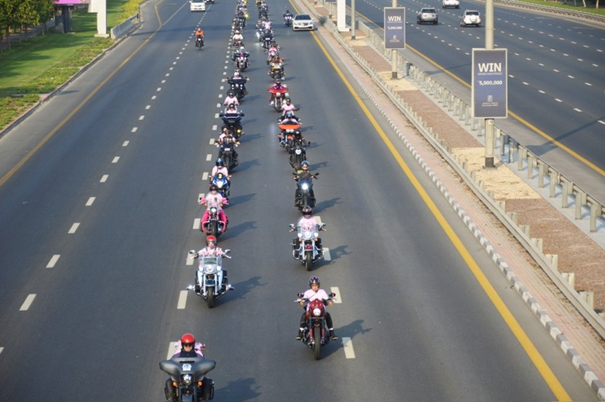 HOG Dubai Chapter Leads “Ride for a Cause” Breast Cancer Awareness Event