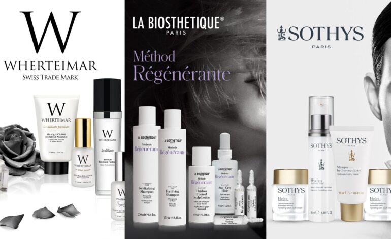 Sothys, La Biosthétique and Wherteimar innovative luxury skincare in the Middle East
