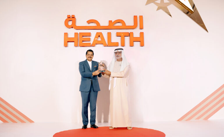Nahyan bin Mubarak honors the winners of “Health Awards 2025” in Dubai