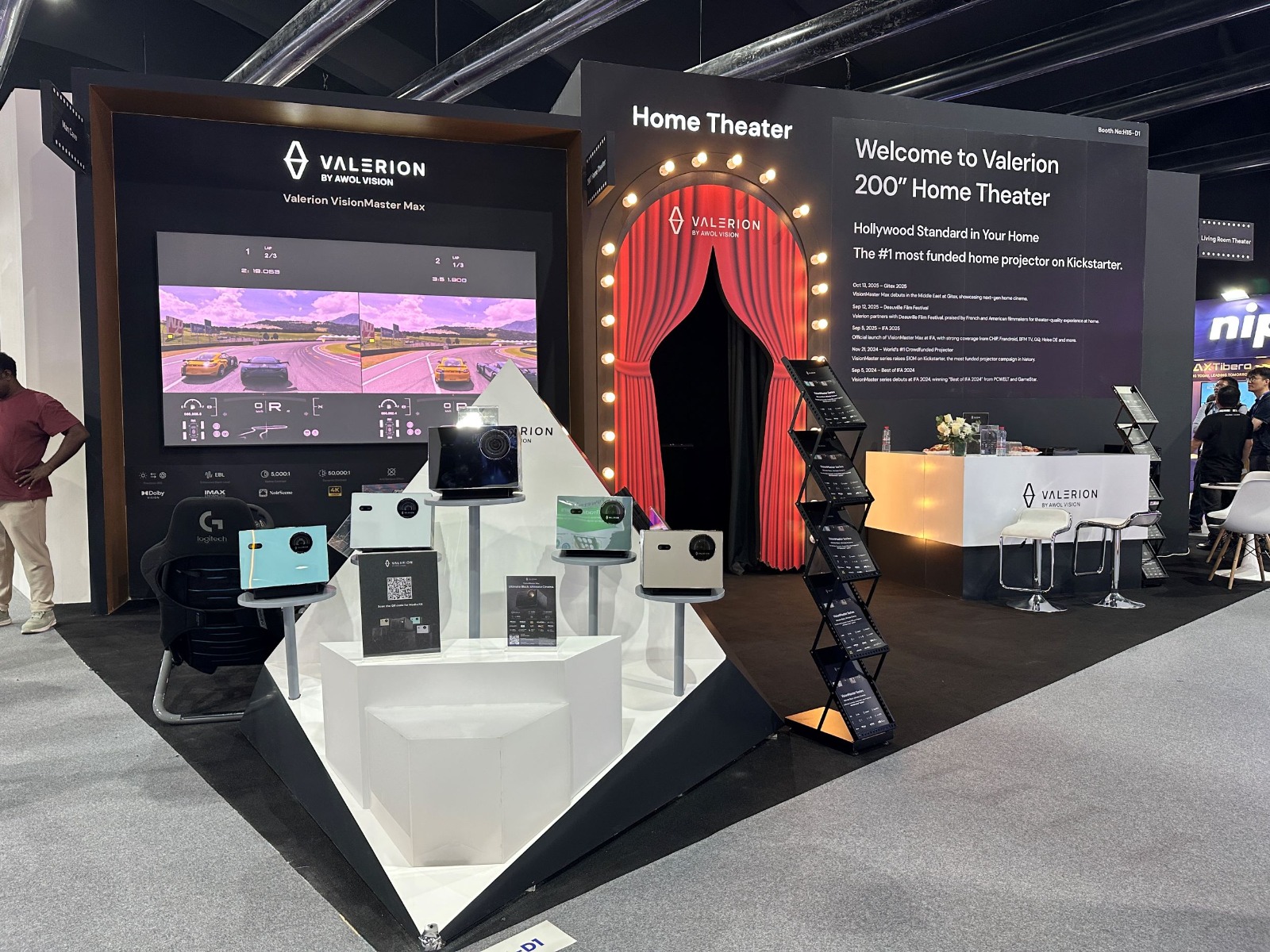 Valerion launches VisionMaster Max projector in the Middle East at GITEX GLOBAL 2025