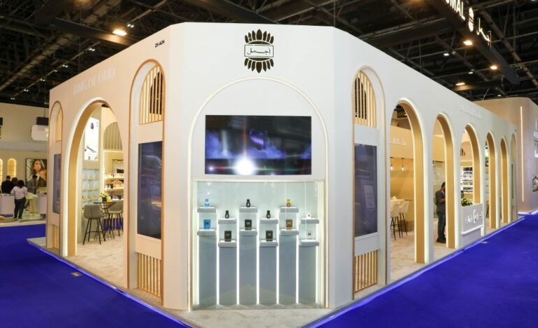 أجمل للعطور تحصد إشادة عالمية بـ “ذا انتولد ستوريز” و”أوروم إليكسير” في معرض بيوتي وورلد الشرق الأوسط