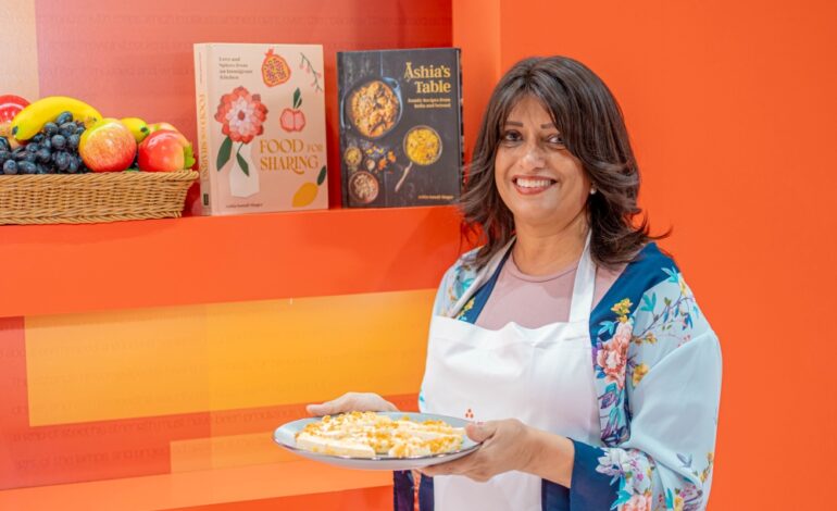 الطاهية آشيا إسماعيل تبني بأطباقها حواراً بين الشعوب والثقافات 