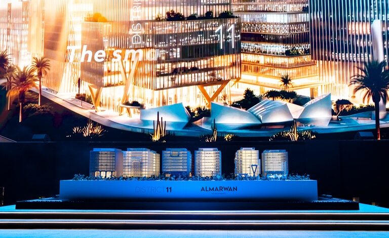 المروان للتطوير العقاري تطلق “ديستريكت 11” أول مجمّع أعمال في الإماراتمُصمَّم بالذكاء الاصطناعي