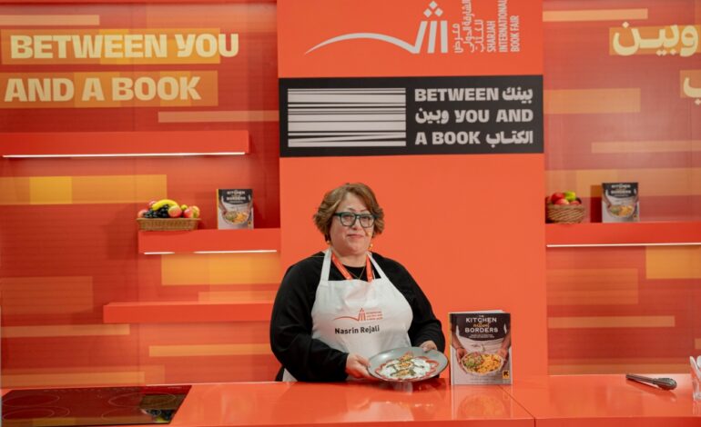 نكهة بوراني السبانخ تجمع زوار “الشارقة الدولي للكتاب” في ركن الطهي