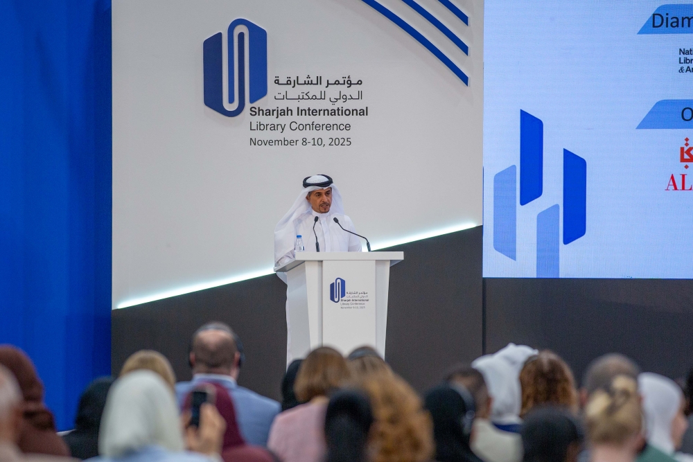 انطلاق مؤتمر الشارقة الدولي للمكتبات 2025 لمناقشة التحول الرقمي والسياسات المعرفية 
