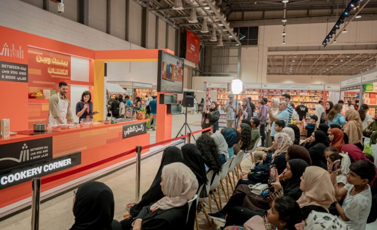 أشهر طهاة “هارودز” اللندني يقدم المتعة والفن لجمهور “الشارقة الدولي  للكتاب”