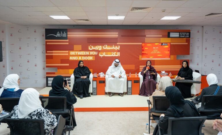 ياسر دُحى ونجاة الظاهري يلقيان الشعر على أوتار القانون في معرض الشارقة الدولي للكتاب