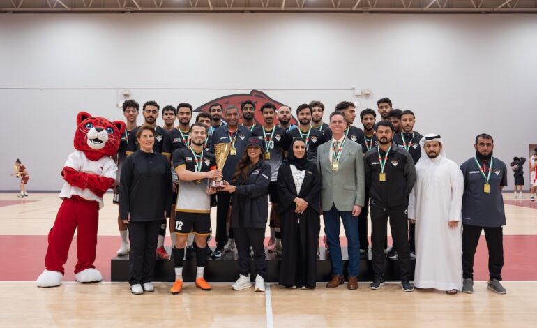 الجامعة الأميركية في الشارقة تتوّج ببطولة مهرجانها الرياضي وسط مشاركة قياسية