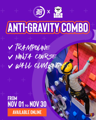 اجعل تمارين الكارديو أكثر متعة خلال تحدي دبي للياقة مع عرض “الكومبو المقاوم للجاذبية” من “لوكو بير”