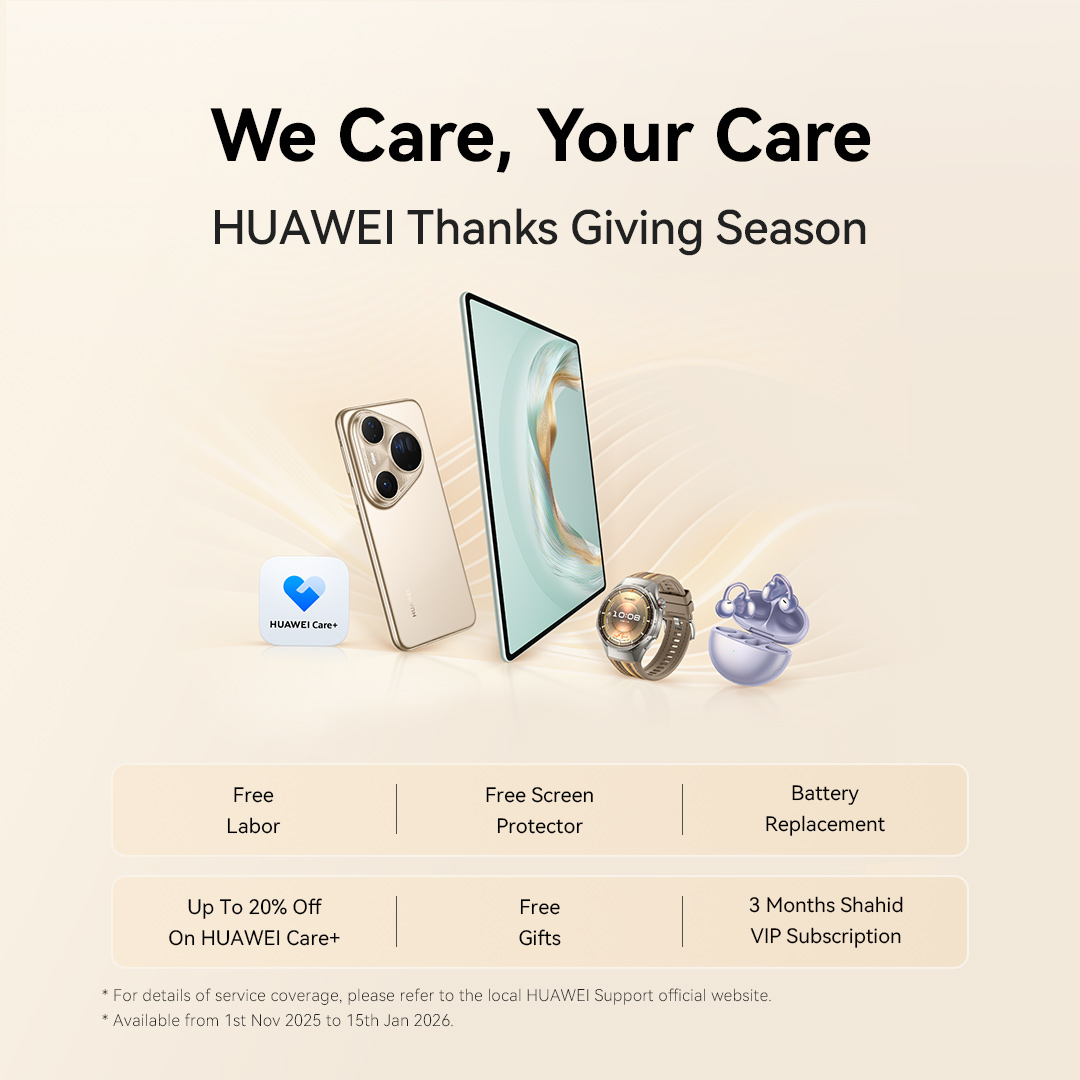 Huawei Brings Peace of Mind This Festive Season with the 2025 Service Giving Season in the UAE