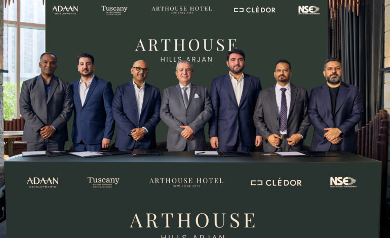 Arthouse Hotel NYC Expands to Dubai with Arthouse Hills Arjan