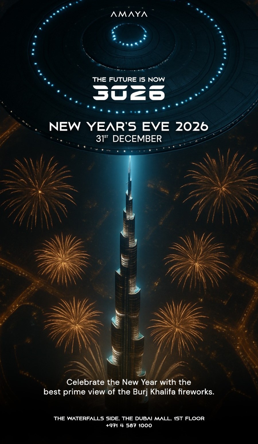 Amaya Dubai Presents the Ultimate New Year’s Eve Celebration