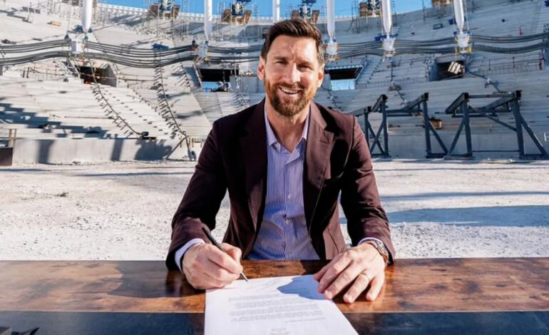 Jashanmal Group’s Cross Pen Writes History: Instrument of Choice for Lionel Messi’s Inter Miami Contract