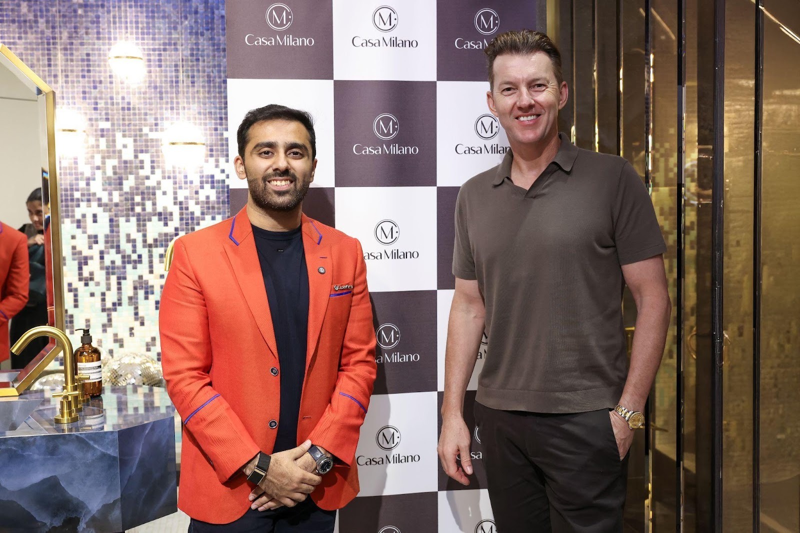 Brett Lee Gets “Bowled” by Casa Milano’s Design Spirit at Dubai Design Week 2025