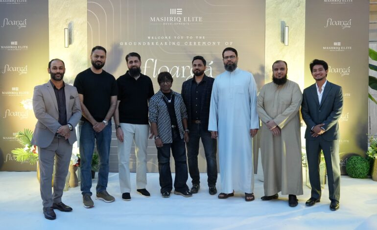 Mashriq Elite Breaks Ground for Fifth Residential project – Floarea Skies – at JVC