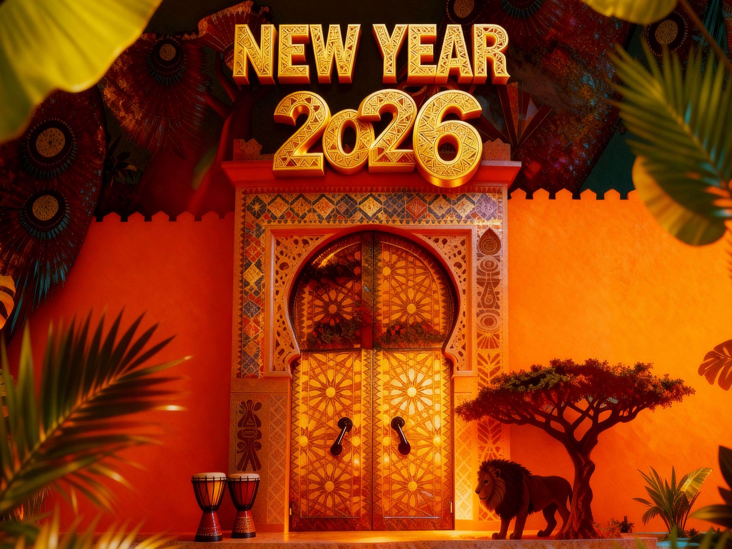 منتجع مازاغان يقدّم احتفالاً مميزاً برأس السنة بطابع إفريقي