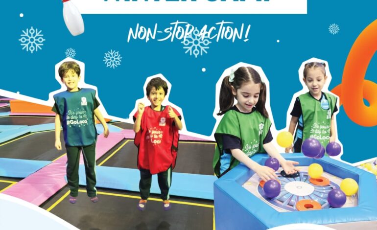 “لوكو بير” يحوّل عطلة الشتاء إلى مغامرة مليئة بالحماس داخل أجوائه الترفيهية، عبر المخيّم الشتوي المميز “جو لوكو وينتر”