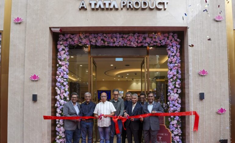 “تانيشك” تعود إلى “مينا بازار” بإطلاق أكبر متجر رئيسي لها، إيذاناً بعصر جديد من التوسع في دول الخليج