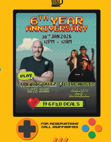 Brew House at Citymax Business Bay Turns 6 with Retro Game-Themed Celebration and AED 6 Food & Drinks All Day