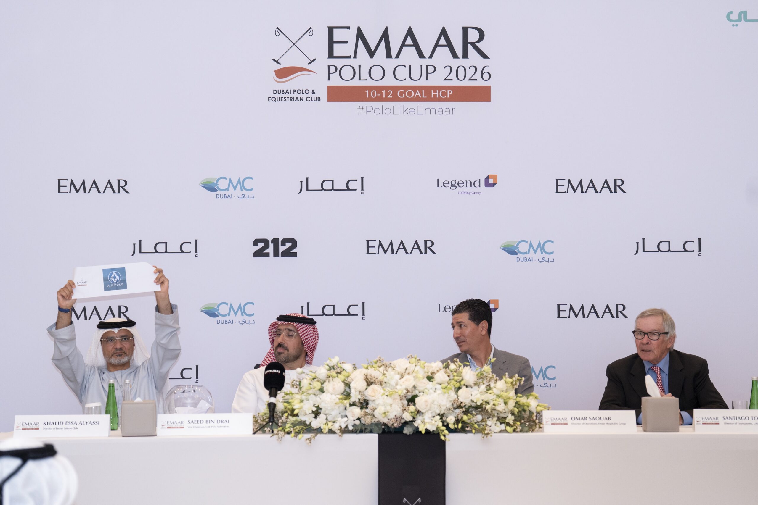 Emaar Polo Cup Live Draw Marks Official Start of 7th Edition at Dubai Polo & Equestrian Club