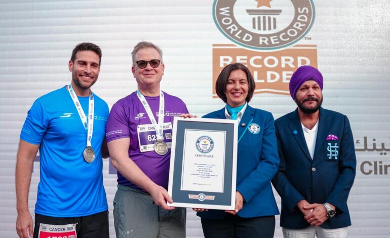 2026 Abu Dhabi edition clinches a new for the most nationalities participating in a cancer awareness run